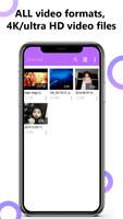 Hd Music Video Player: Xtreme Easeful Video Player capture d'écran 3