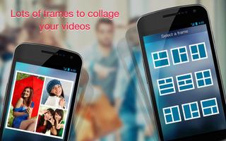 Video Collage Maker : Mix Video, Photo & Music captura de pantalla 1