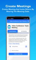Video Conference: Team Meeting captura de pantalla 2