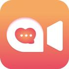 Video call and chat -Live talk icône