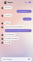 (G)I-DLE Fake Video Call, Chat captura de pantalla 2
