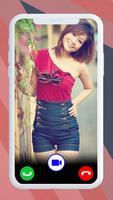 Fake Video Call: Girlfriend Video Call (Prank) syot layar 1