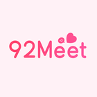 92MEET - Meet Friends & Dating آئیکن