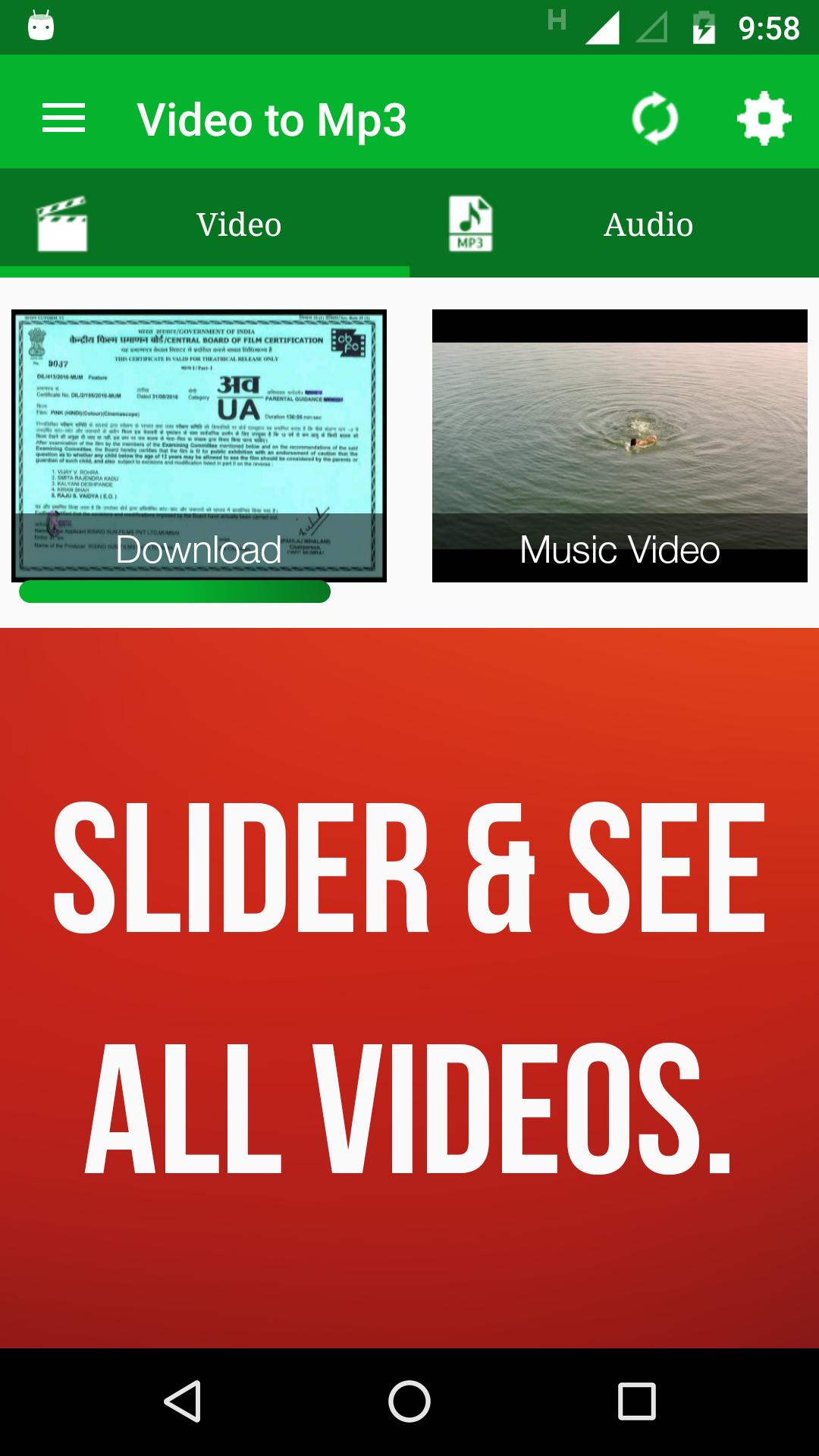 Video to MP3 Converter, RINGTONE Maker, MP3 Cutter for Android - APK  Download
