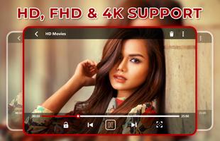 HD X Video Player تصوير الشاشة 2