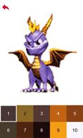 Video Game Characters Color by Number - Pixel Art capture d'écran 3