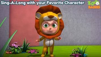 Zool Babies Kids Shows Rhymes Cartaz