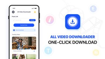 Video Downloader- Tube Saver Affiche