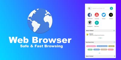 U Browser - Browser Pro For Fast UC Browser 2021 Plakat