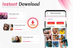 HD Video Downloader & Player screenshot 1