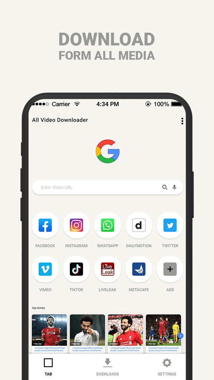 Video Downloader Download Videos From Any Website For Android Apk Download