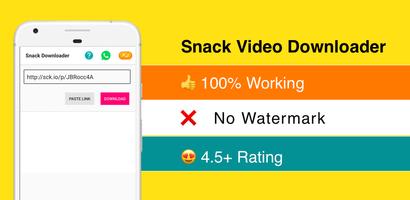 SAVE IT - Snak Video Downloader without watermark ポスター