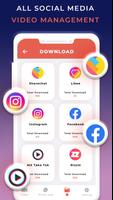 SocialV : All Video Downloader 截图 1