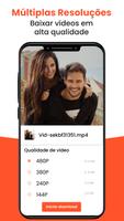 V downloader - baixar vídeos imagem de tela 1