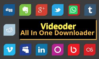 All Video Downloader Videoder Downloader โปสเตอร์