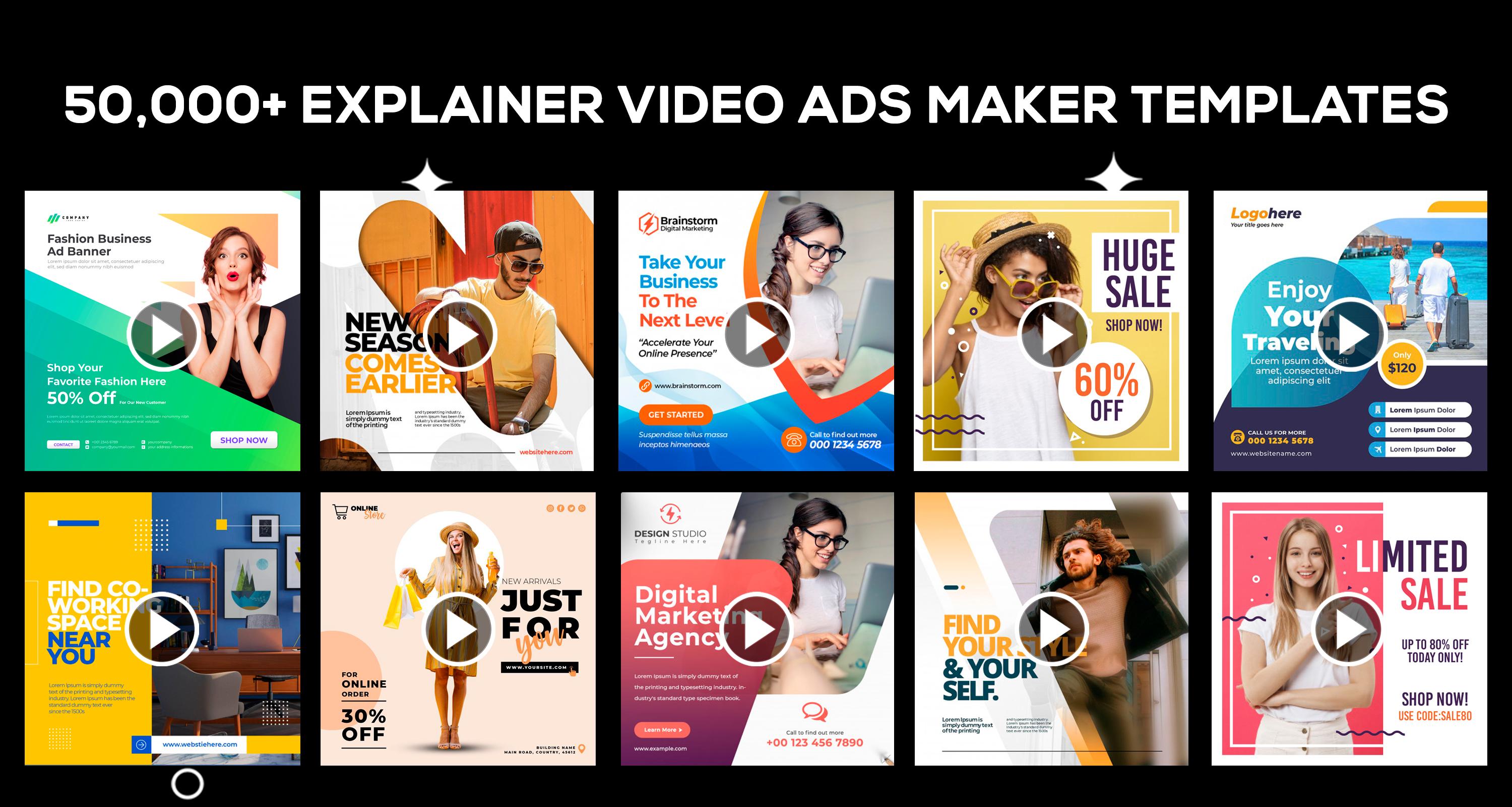 Descarga de APK de Video Ad Maker: Banner Video Maker & Video Editor para  Android