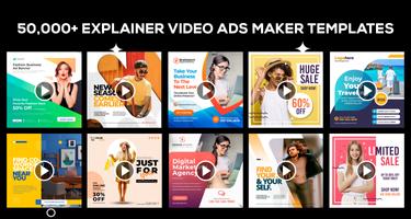 Video Ad Maker: Banner Video Maker & Video Editor Affiche