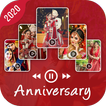 Anniversary video maker with s