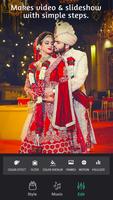 Anniversary video maker with s imagem de tela 2