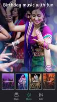 Anniversary video maker with s imagem de tela 3