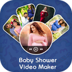 Baby Shower video maker with s