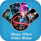 Magic video maker, magic effec icon