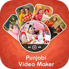 Punjabi Video Maker icône