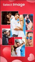 Valentine day video maker, photo video maker imagem de tela 2