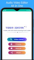 Audio Video Editor All In One ポスター