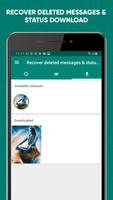 Recover deleted messages & status download تصوير الشاشة 3