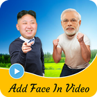 Face changer in video - Add face in video editor icon