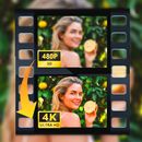 Qualidade de vídeo Upscalerr APK