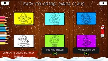 Easy Coloring Santa Claus imagem de tela 1