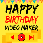 Birthday Video Maker ไอคอน