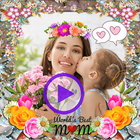 Mother's Day Video Maker 2023 icône