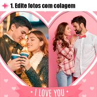 Video de amor con fotos Cartaz