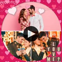 Video de amor con fotos imagem de tela 3