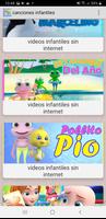 videos infantiles sin internet Ekran Görüntüsü 1