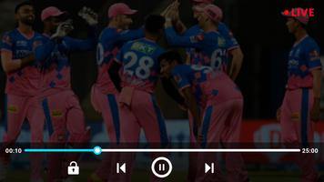 LIVE Cricket Match capture d'écran 1