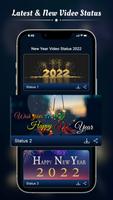 New Year Video Status 2022 تصوير الشاشة 1