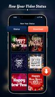 New Year Video Status 2022 تصوير الشاشة 3