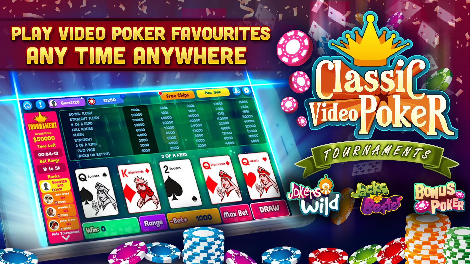 Video Poker Play Online Or Offline For Android Apk Download