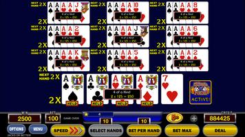 برنامه‌نما Ultimate X Poker™ Video Poker عکس از صفحه