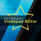 Videopad Editor Workflow أيقونة