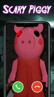 Video call from Scary Piggy Affiche