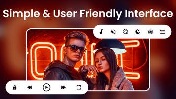 Full HD Video Player الملصق