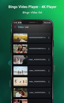 Bingo Video Player - 4K Player screenshot 3
