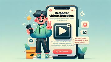 Recuperar videos borrados Guia ภาพหน้าจอ 1