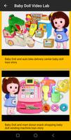 Doll & toys with baby videos captura de pantalla 1