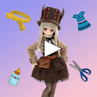 videos on how to make doll clothes ikona